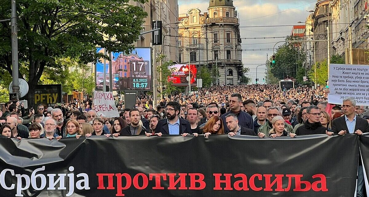 Zeven jaar protest in Servië: een overzicht