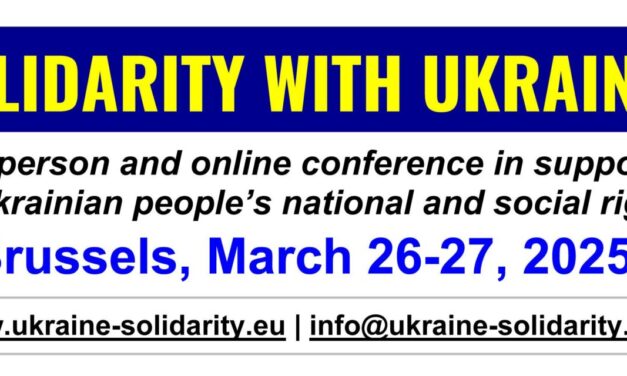 Conferentie Solidarity with Ukraine